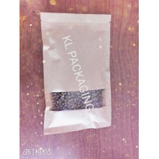 Kraft Paper Pouch Zip Bag